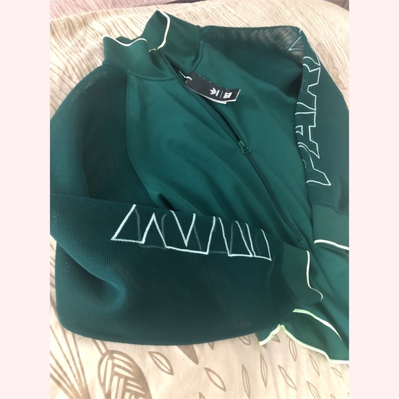 adidas Ivy Park Mesh Sleeve Bodysuit - Picture 4 of 12